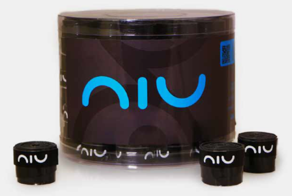 CUBRE GRIP NIU NEGRO X60