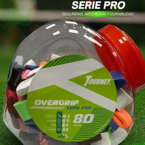 CARAMELERA TOURNEY PRO OVERGRIP LISOS X80