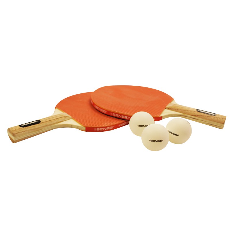 Set De Ping Pong 20 (2 Paleta Y 3 Pelota) | Sensei - Imagen 6