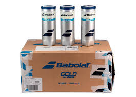 CAJA DE PELOTAS X24 TUBOS BABOLAT GOLD ALL COURT